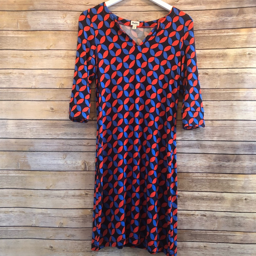 Hatley Lucy 3/4 Sleeve Jersey Dress Size XS